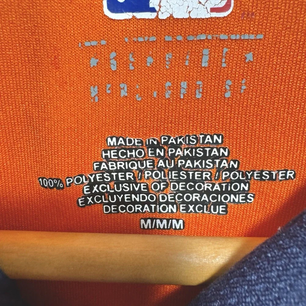 Detroit‎ Tigers Polo Shirt MLB Genuine Merchandise Men's Medium Blue Baseball - Picture 5 of 8